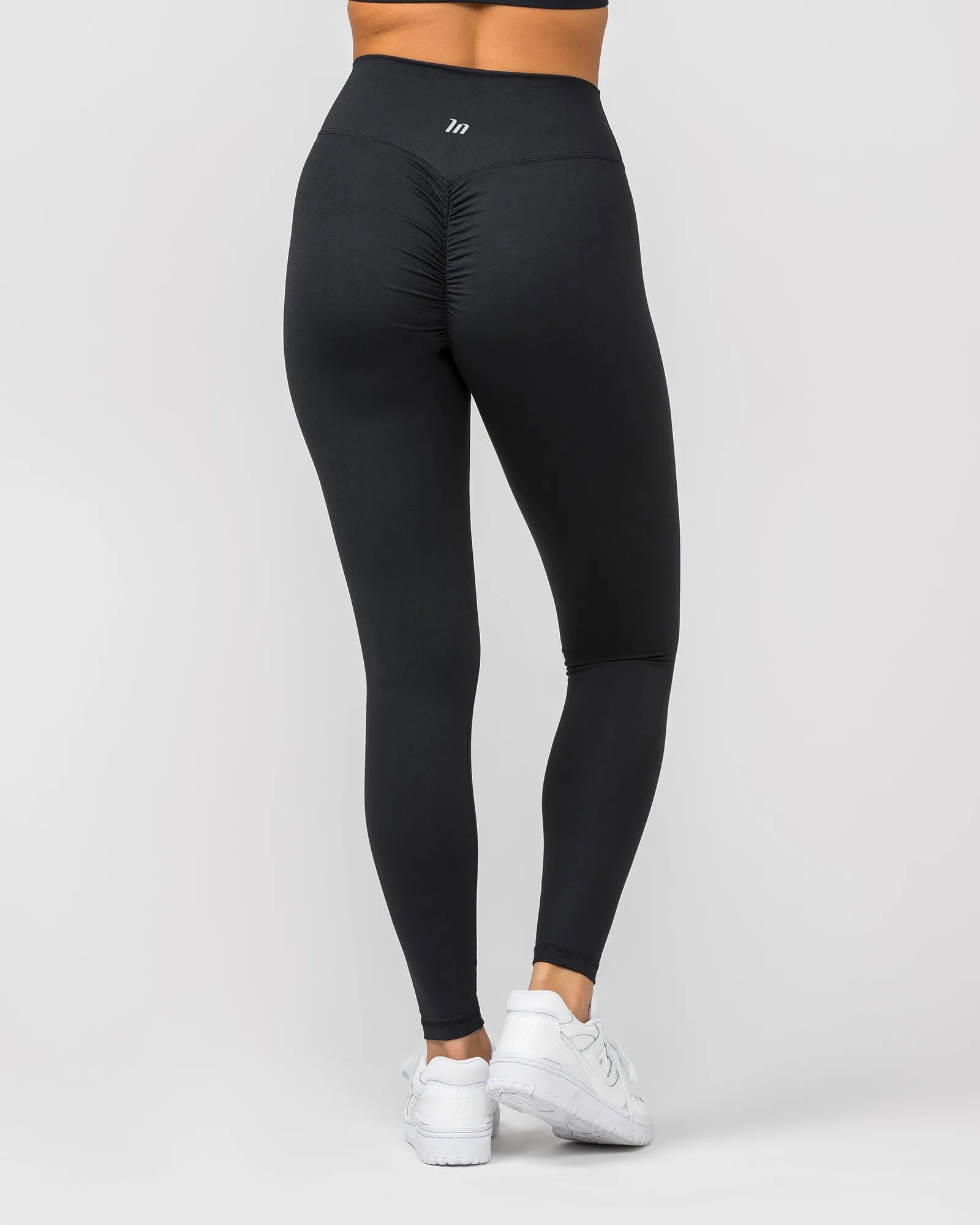 Signature Full Length Scrunch Leggings - Black sold by Muscle Nation product image thumbnail 5