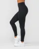 Signature Full Length Scrunch Leggings - Black sold by Muscle Nation
