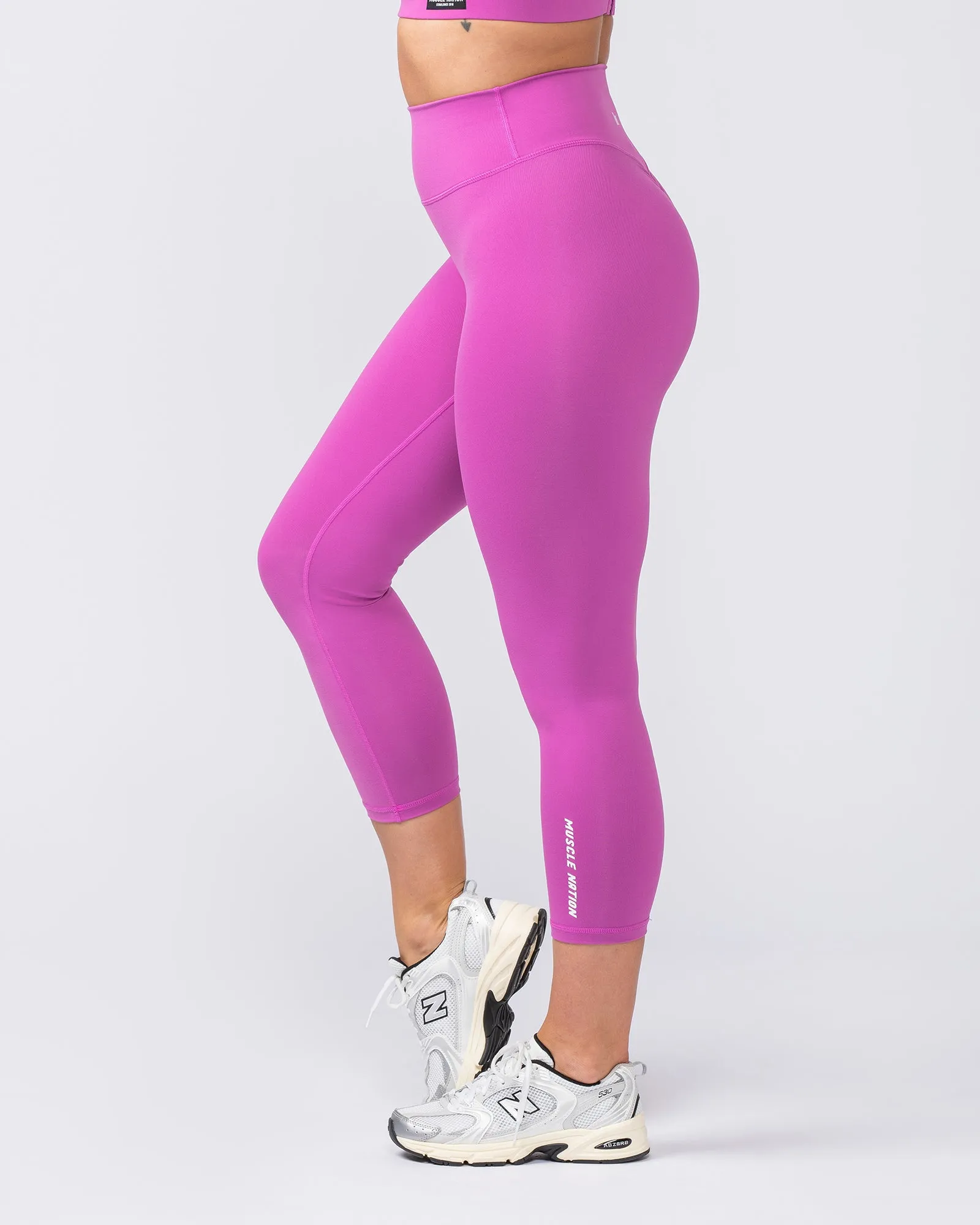 Instinct Scrunch 7/8 Leggings - Dahlia sold by Muscle Nation product image thumbnail 3
