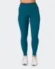 Liberty Zero Rise Ankle Length Leggings - Dark Marine sold by Muscle Nation