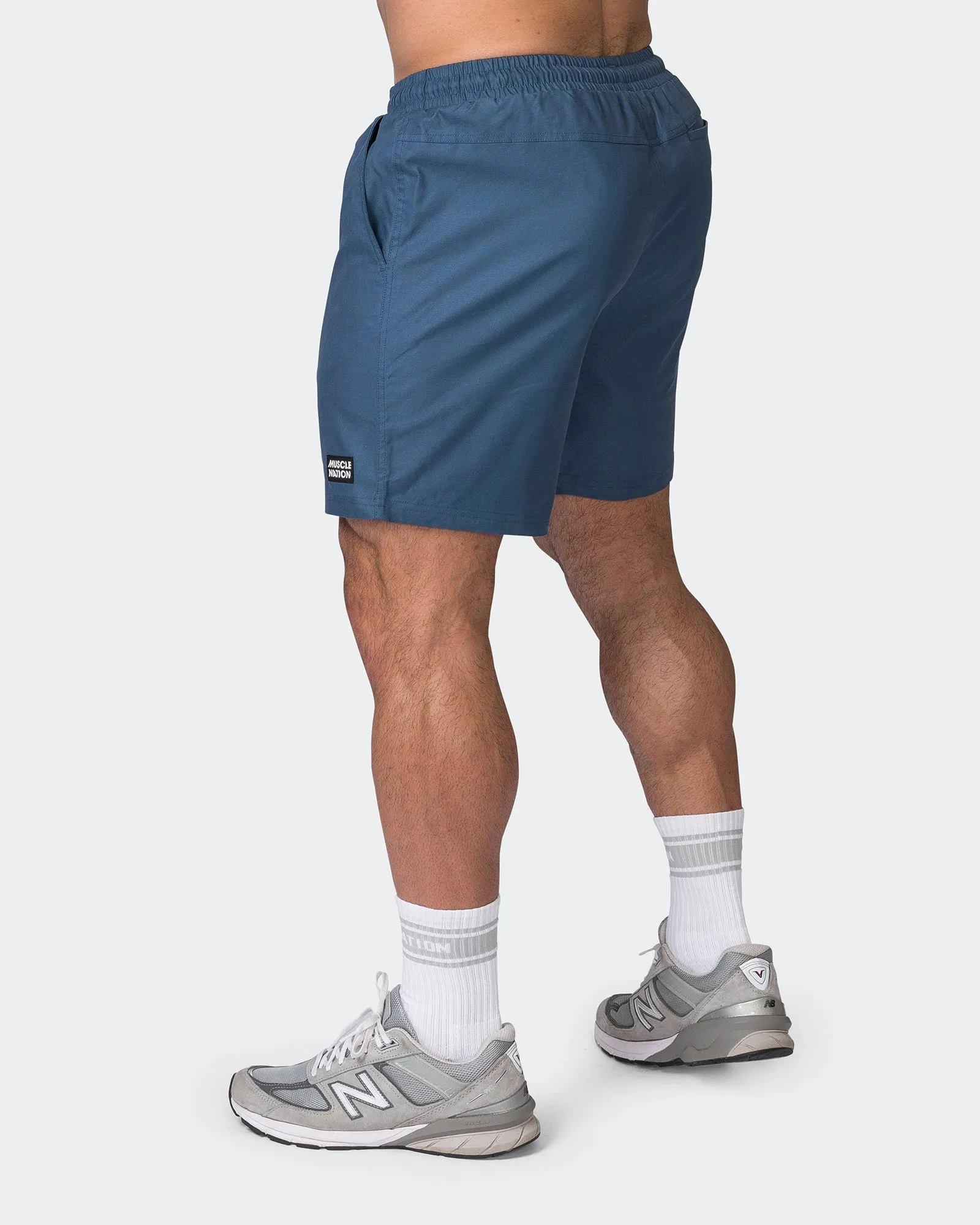 Daily 6" Shorts - Bluesteel sold by Muscle Nation product image thumbnail 5