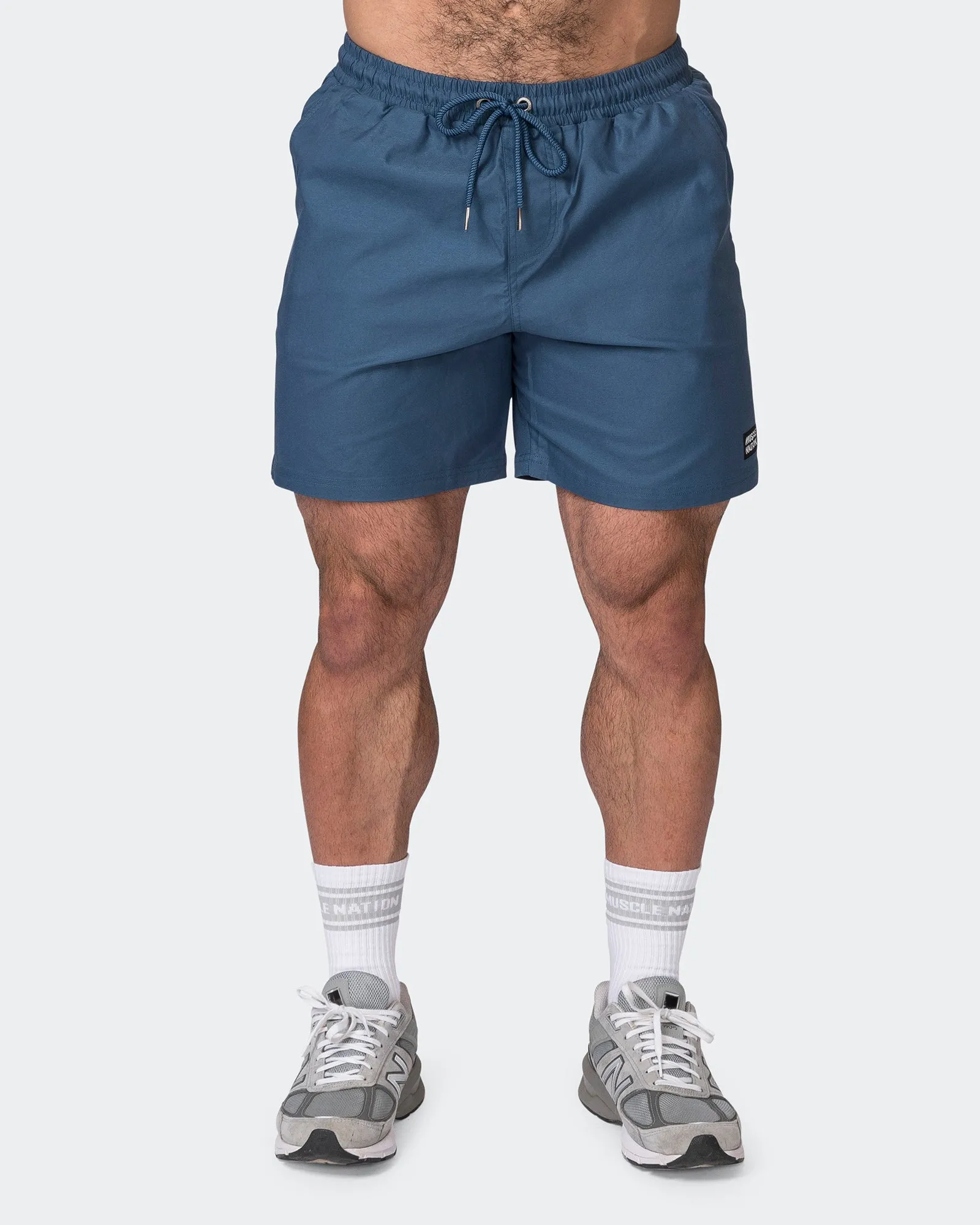 Daily 6" Shorts - Bluesteel sold by Muscle Nation product image thumbnail 2
