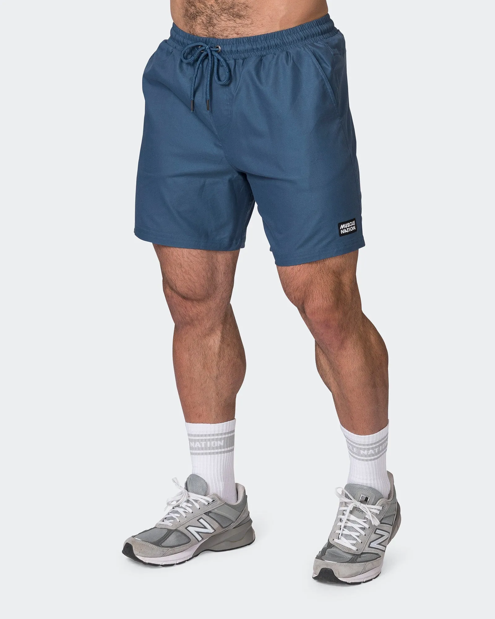 Daily 6" Shorts - Bluesteel sold by Muscle Nation product image thumbnail 3