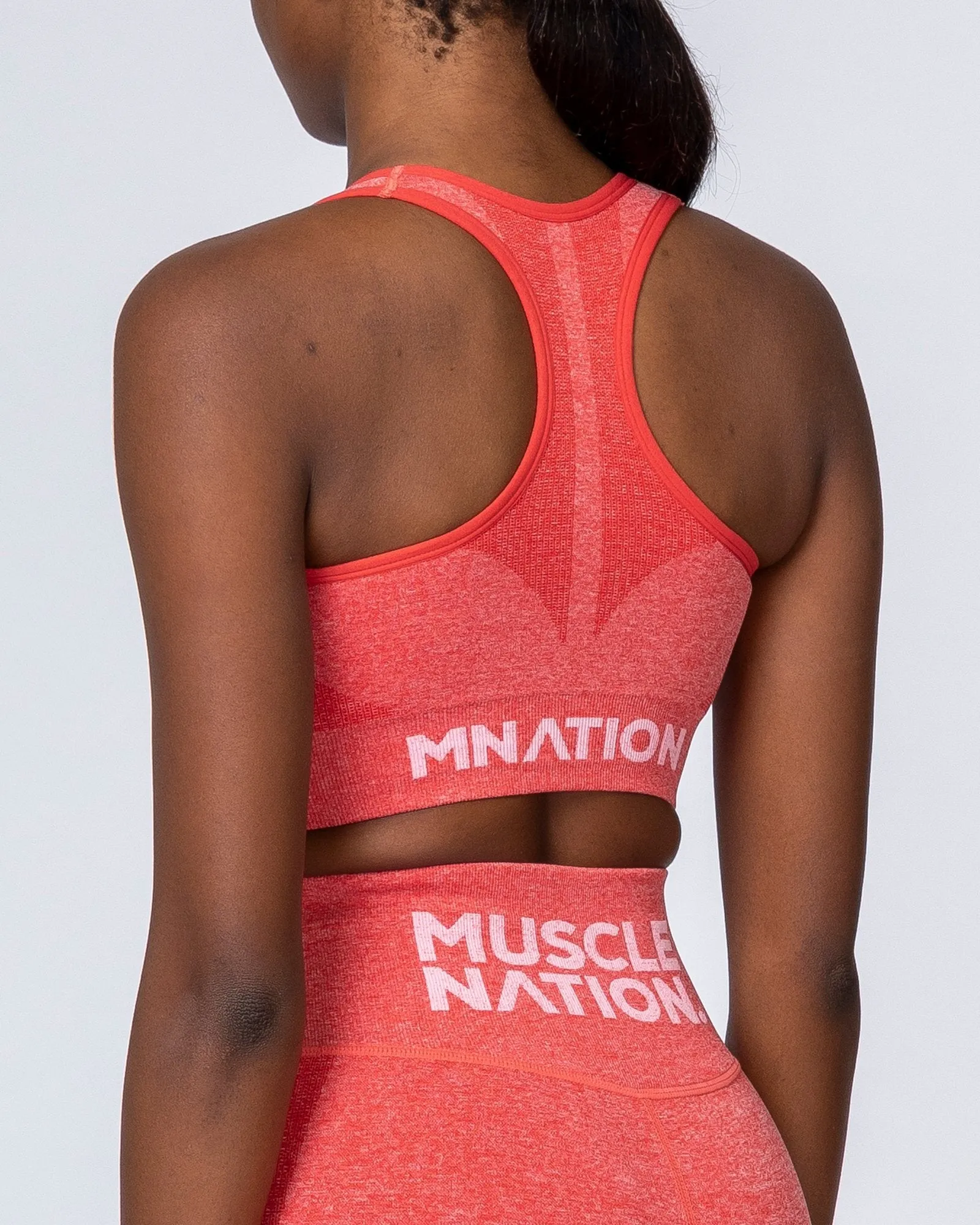 Comfort Seamless Bra - Poppy Marl sold by Muscle Nation product image thumbnail 4