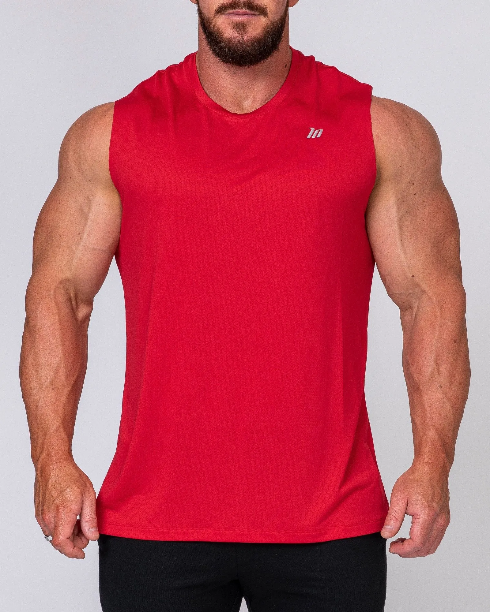 Running Tank - Deep Red sold by Muscle Nation product image thumbnail 2