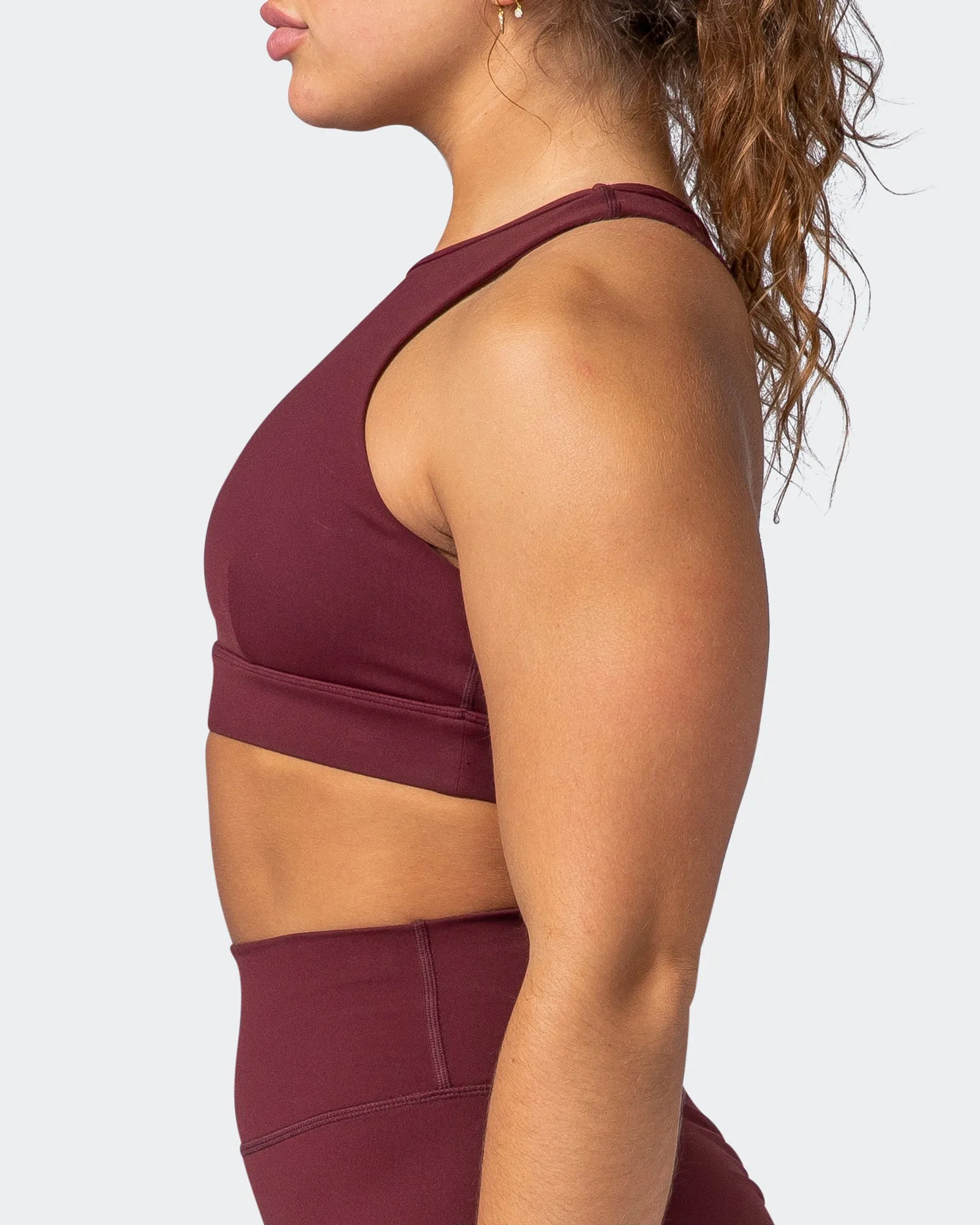 Step Up Bra - Dark Plum sold by Muscle Nation product image thumbnail 4