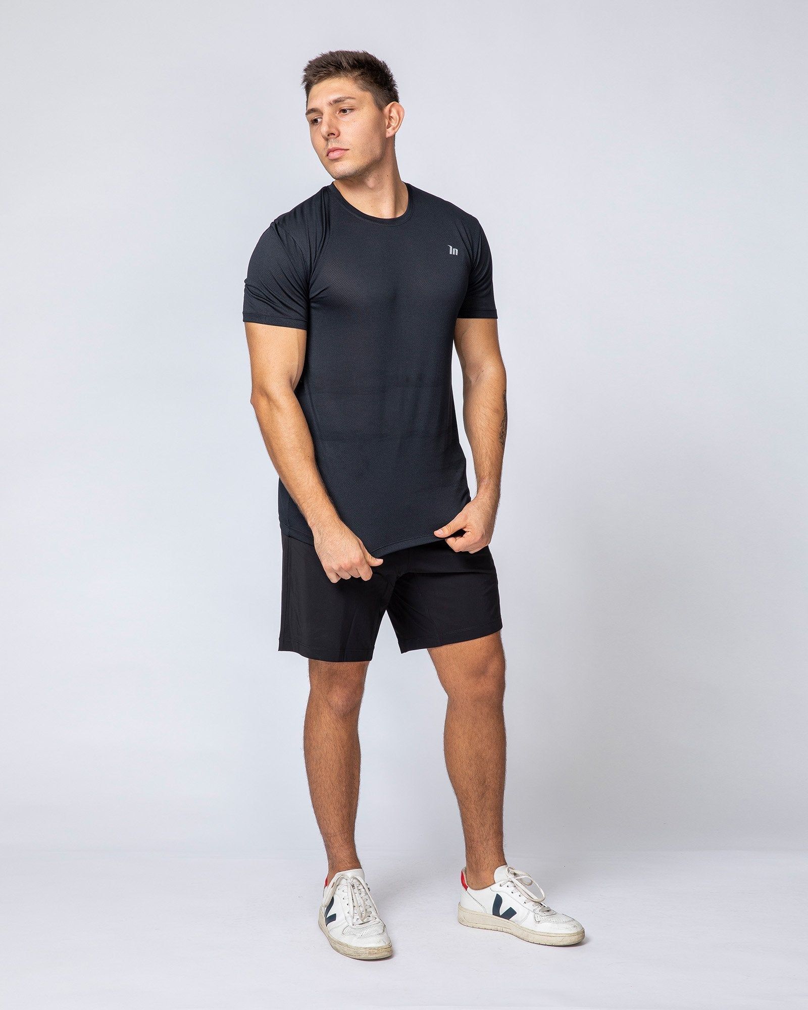Running Tee - Black sold by Muscle Nation product image thumbnail 2