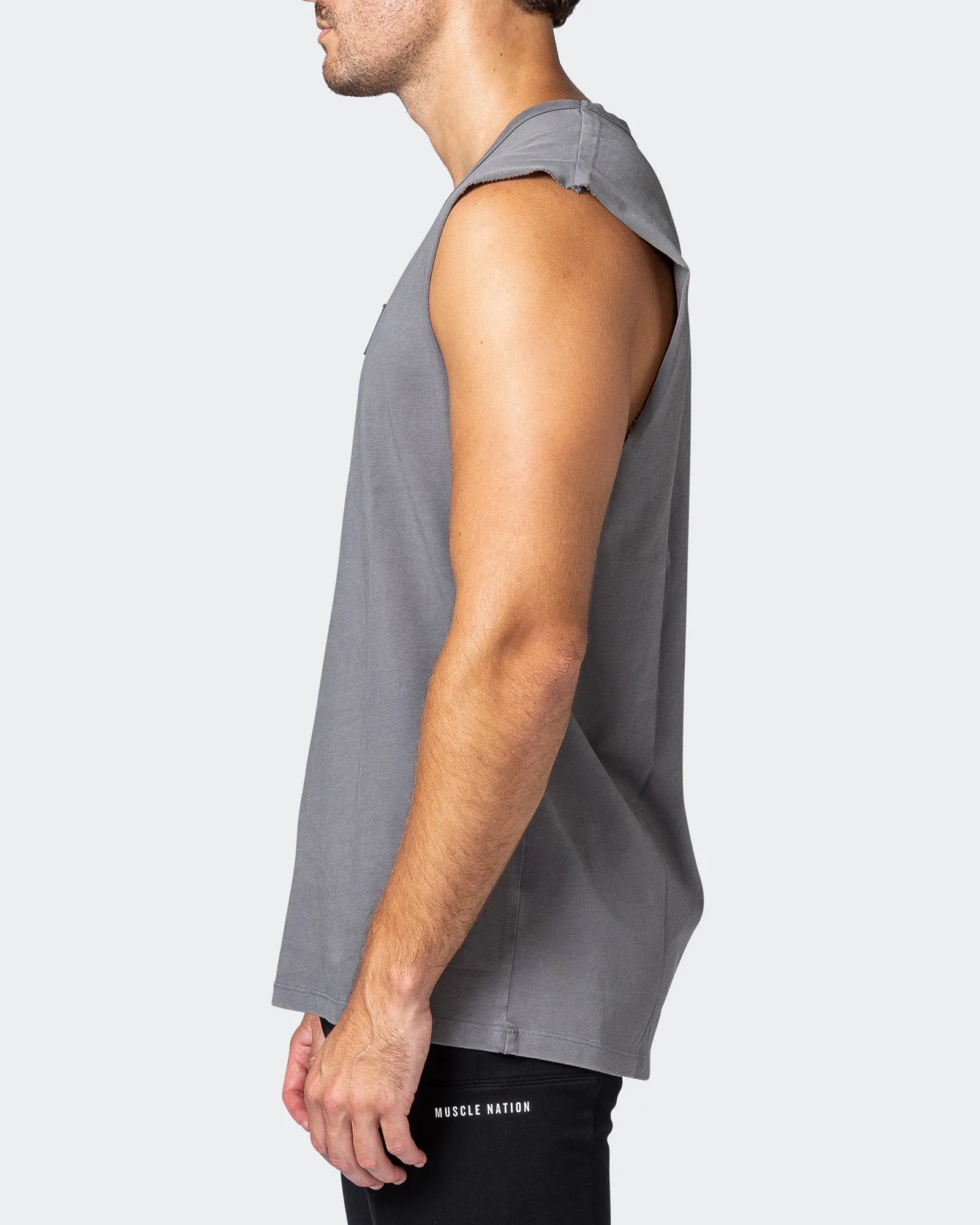 Vitalise Heavy Vintage Tank - Washed Tornado sold by Muscle Nation product image thumbnail 4