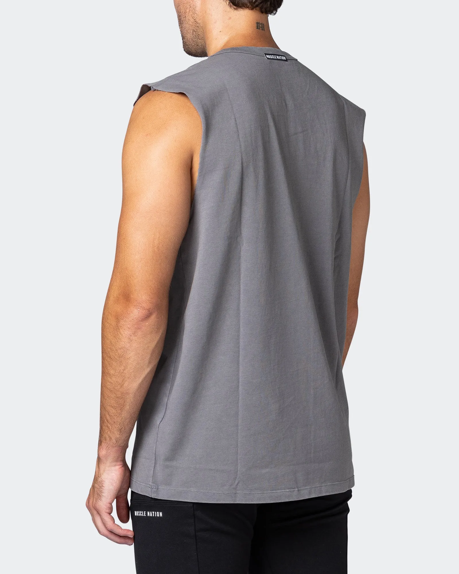 Vitalise Heavy Vintage Tank - Washed Tornado sold by Muscle Nation product image thumbnail 5