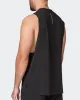 Replay Laser Cut Tank - Black sold by Muscle Nation