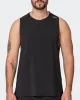 Replay Laser Cut Tank - Black sold by Muscle Nation