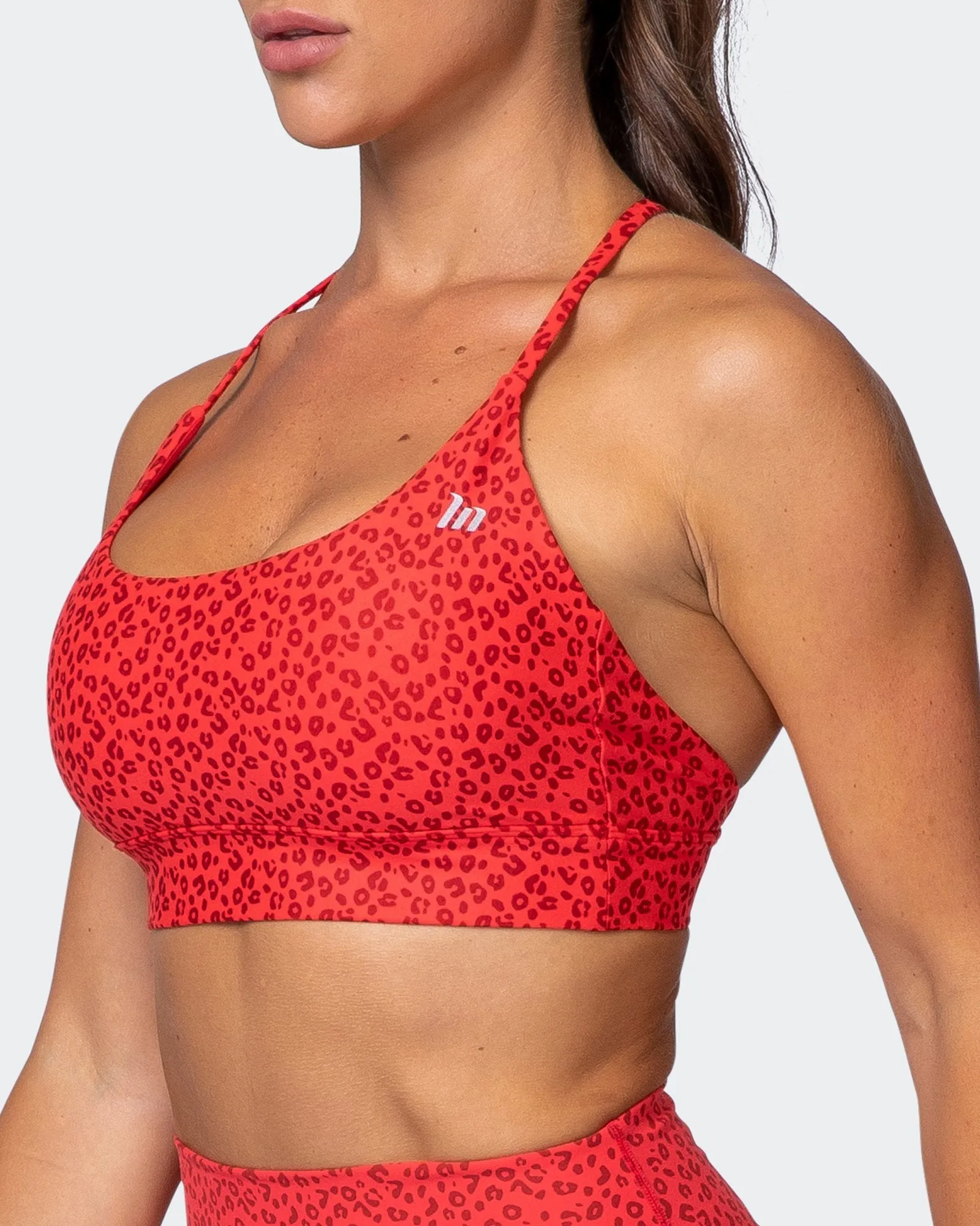 Braided Bralette - Mini Cheetah Print sold by Muscle Nation product image thumbnail 5