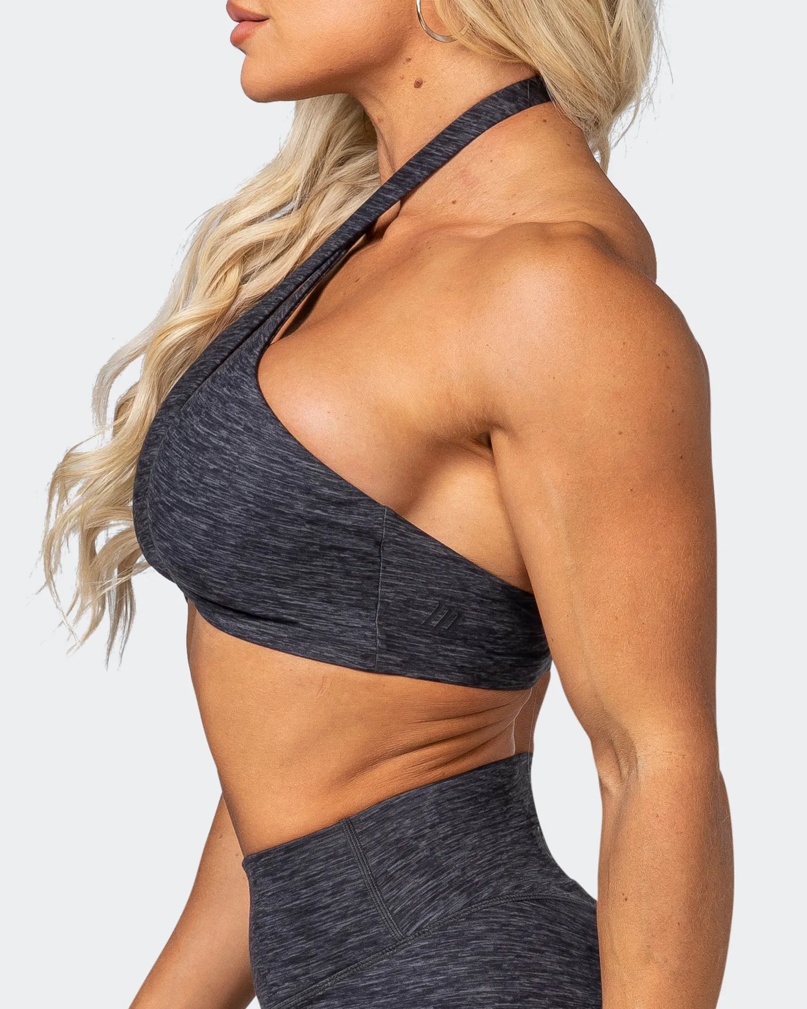 HBxMN Tranquil Bralette - Charcoal Marl sold by Muscle Nation product image thumbnail 5