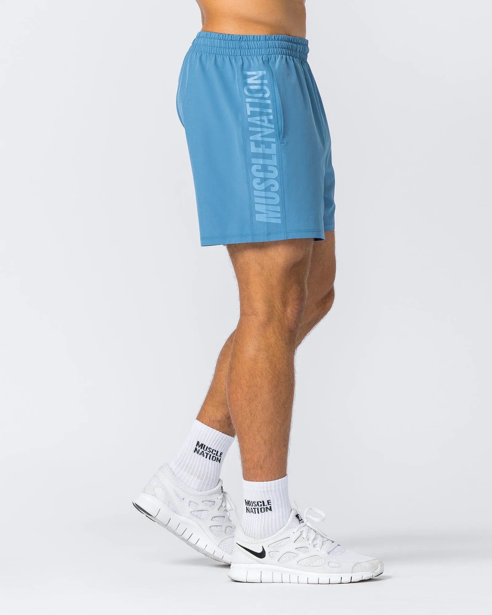 Function 4" Shorts - Elemental Blue sold by Muscle Nation product image thumbnail 5