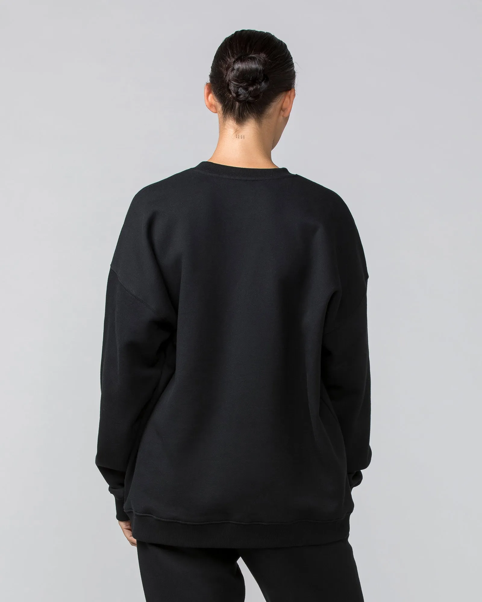 Weekend Oversized Pullover - Black sold by Muscle Nation product image thumbnail 5
