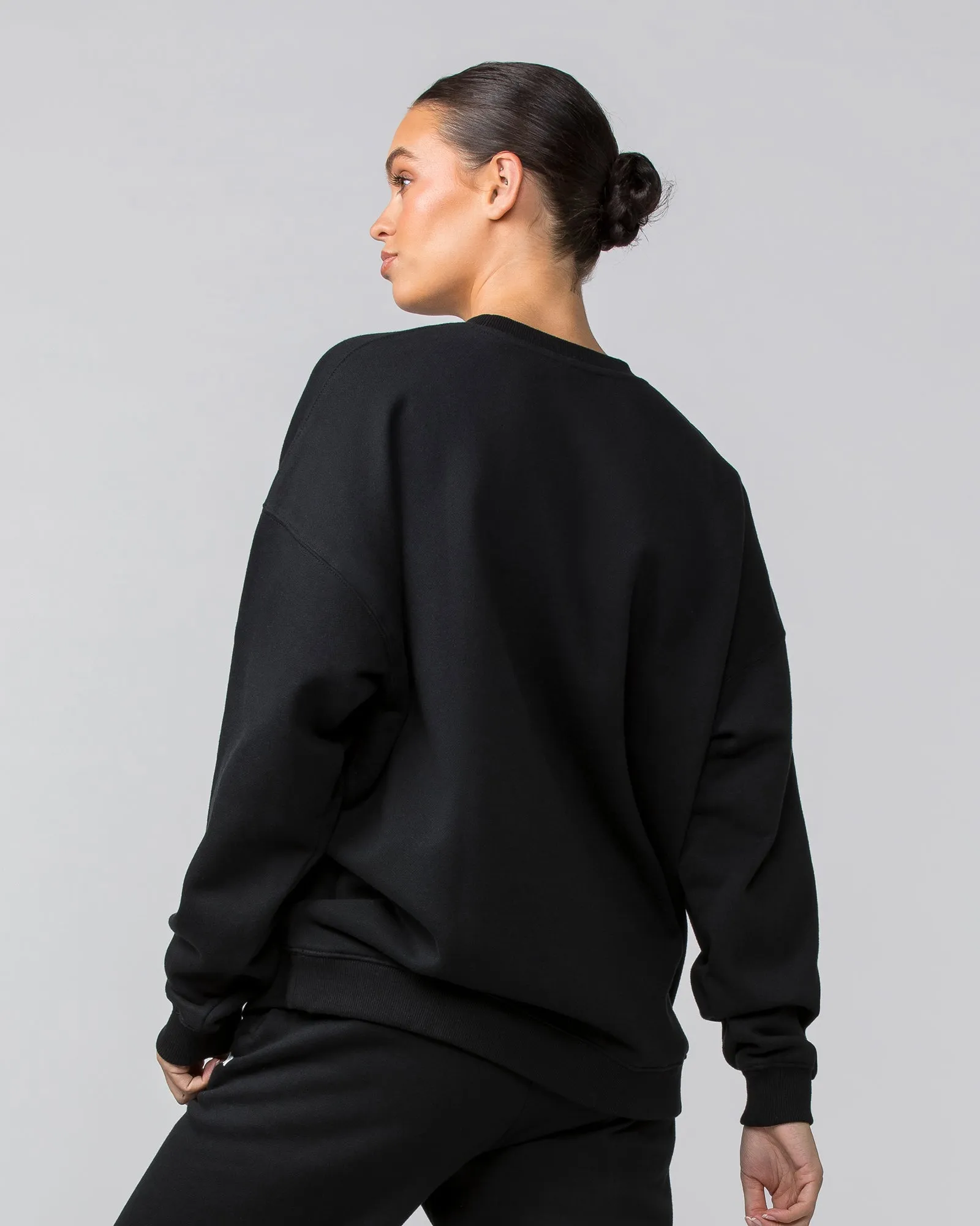 Weekend Oversized Pullover - Black sold by Muscle Nation product image thumbnail 4