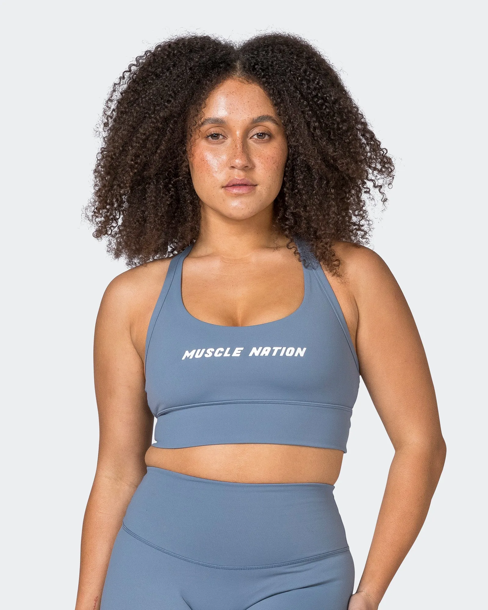 Replay Bra - Stone Blue sold by Muscle Nation