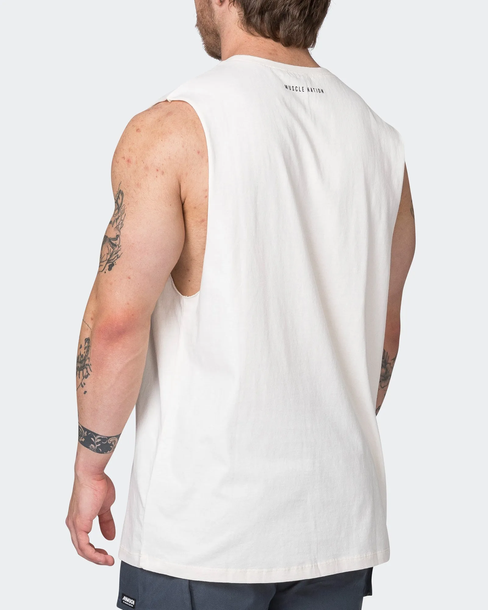 MNTN Vintage Tank - Washed Travertine sold by Muscle Nation product image thumbnail 5