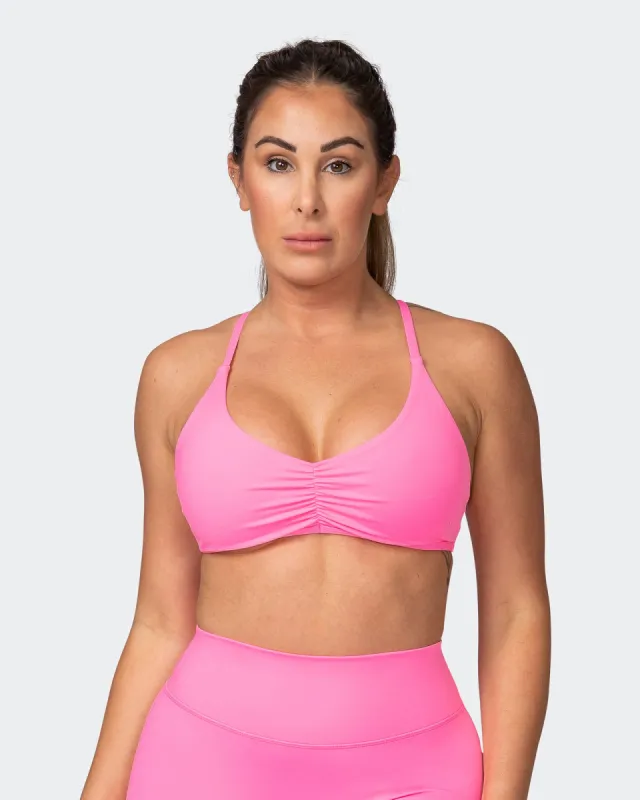 Millie Bralette - Shocking Pink sold by Muscle Nation