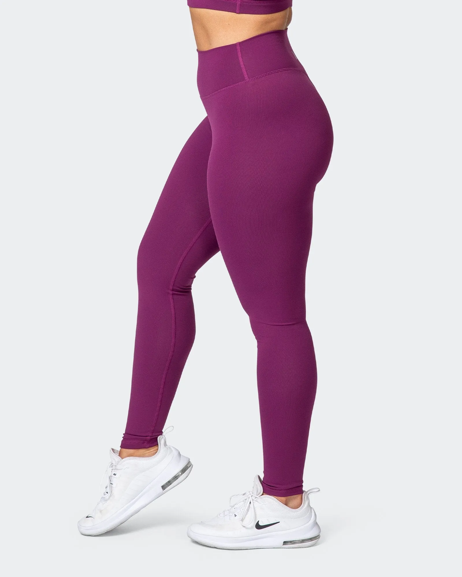 Signature Full Length Scrunch Leggings - Boysenberry sold by Muscle Nation product image thumbnail 4