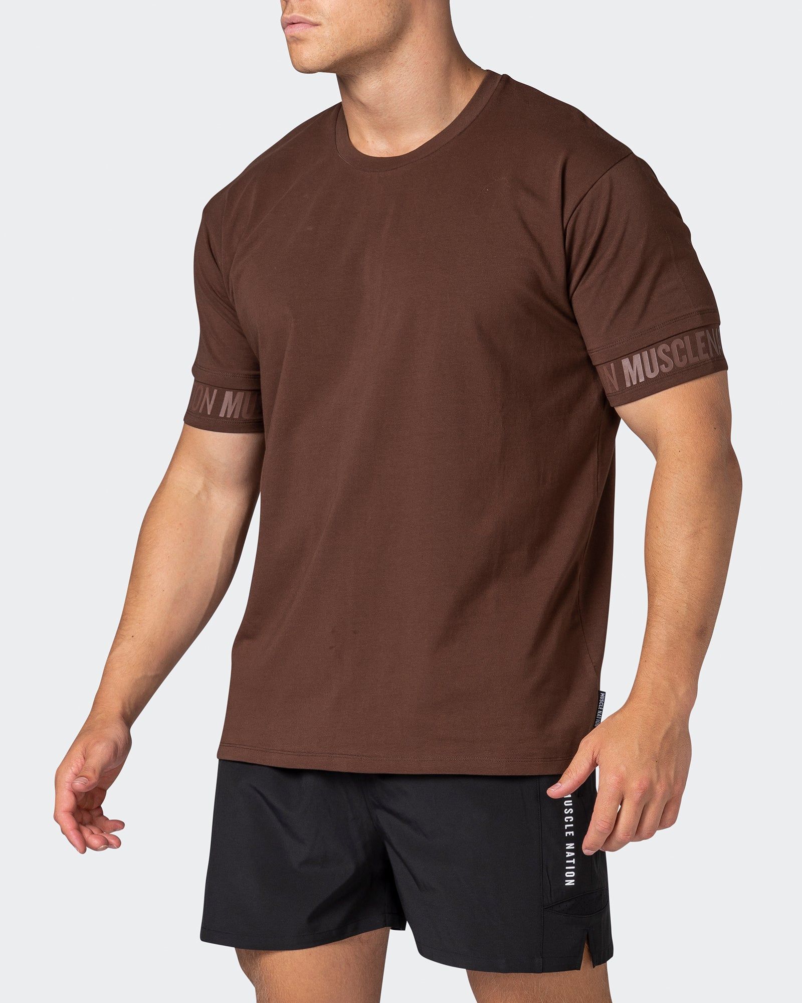 Exceptional Dual Tee - Coffee sold by Muscle Nation product image thumbnail 3