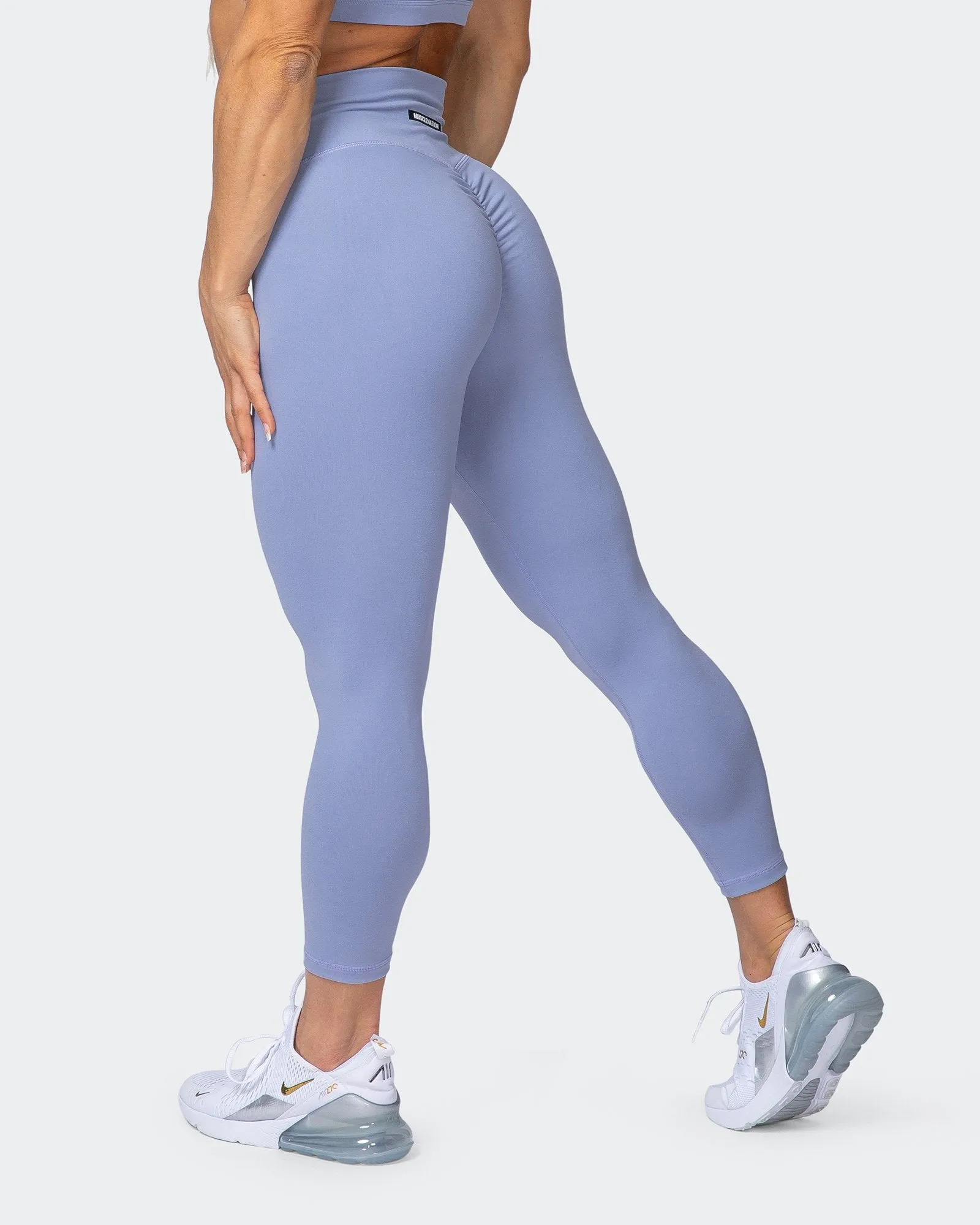 Signature Scrunch 7/8 Leggings - Storm sold by Muscle Nation