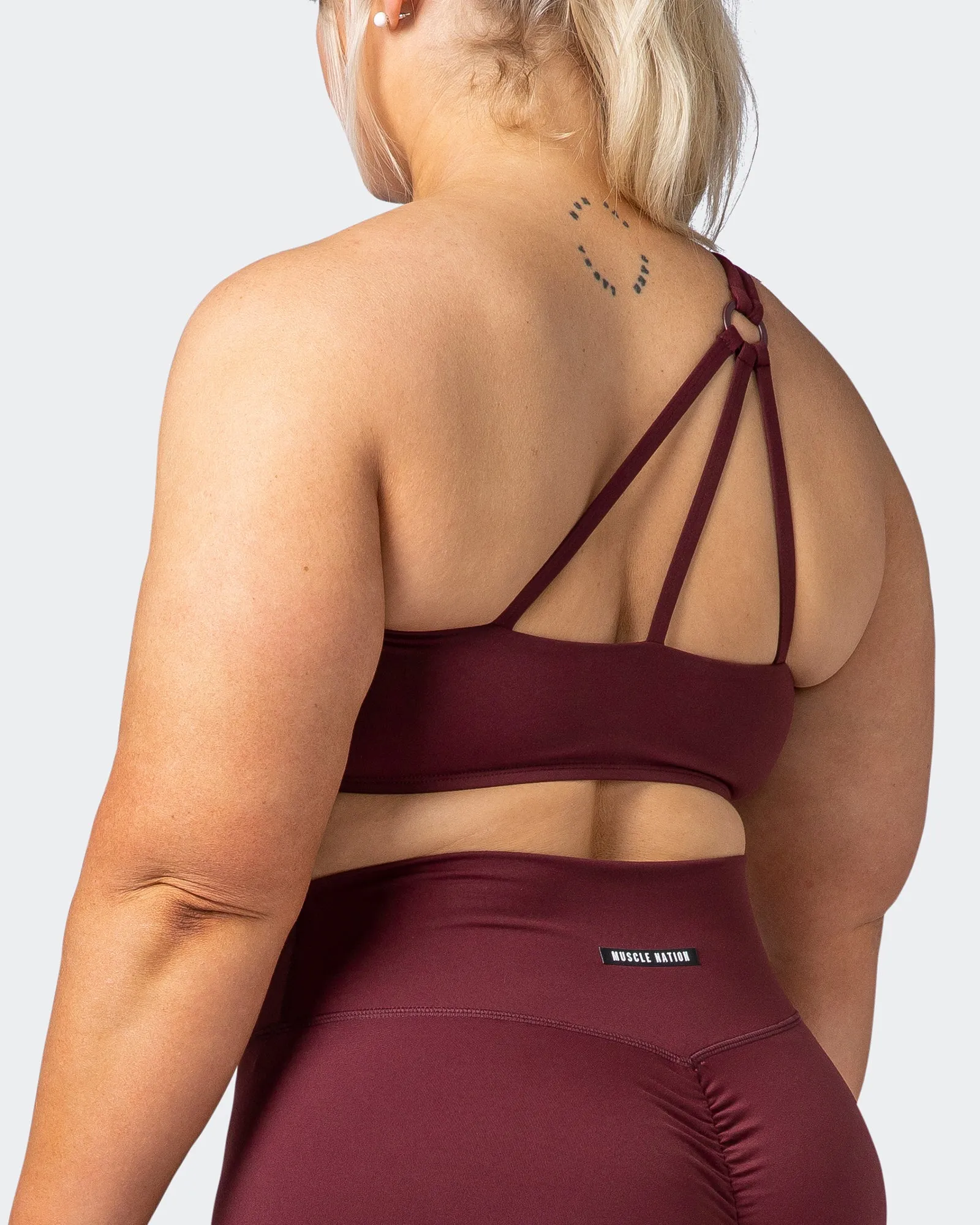 Level Up Bralette - Dark Plum sold by Muscle Nation product image thumbnail 5