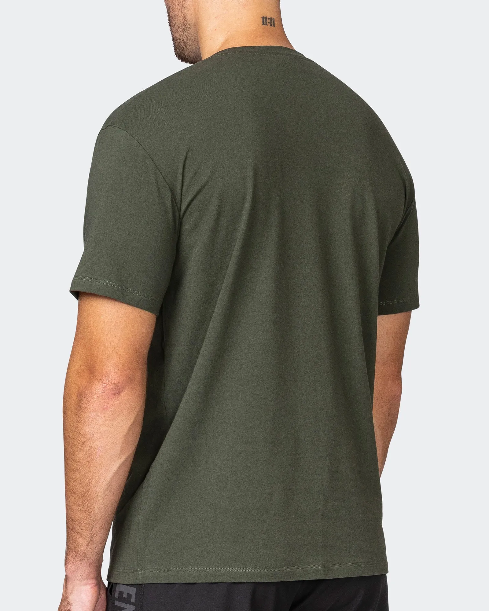 Strike Tee - Dark Khaki sold by Muscle Nation product image thumbnail 5