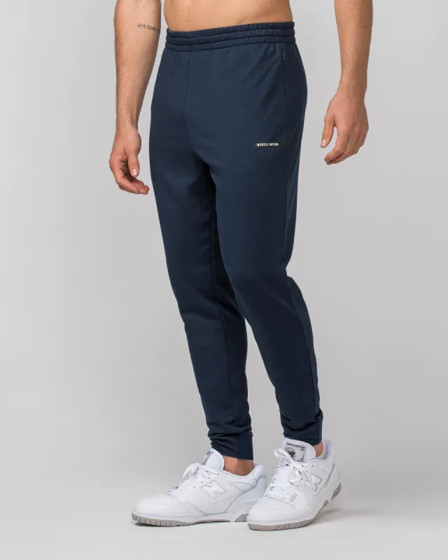 Legacy Tapered Training Jogger - Navy sold by Muscle Nation