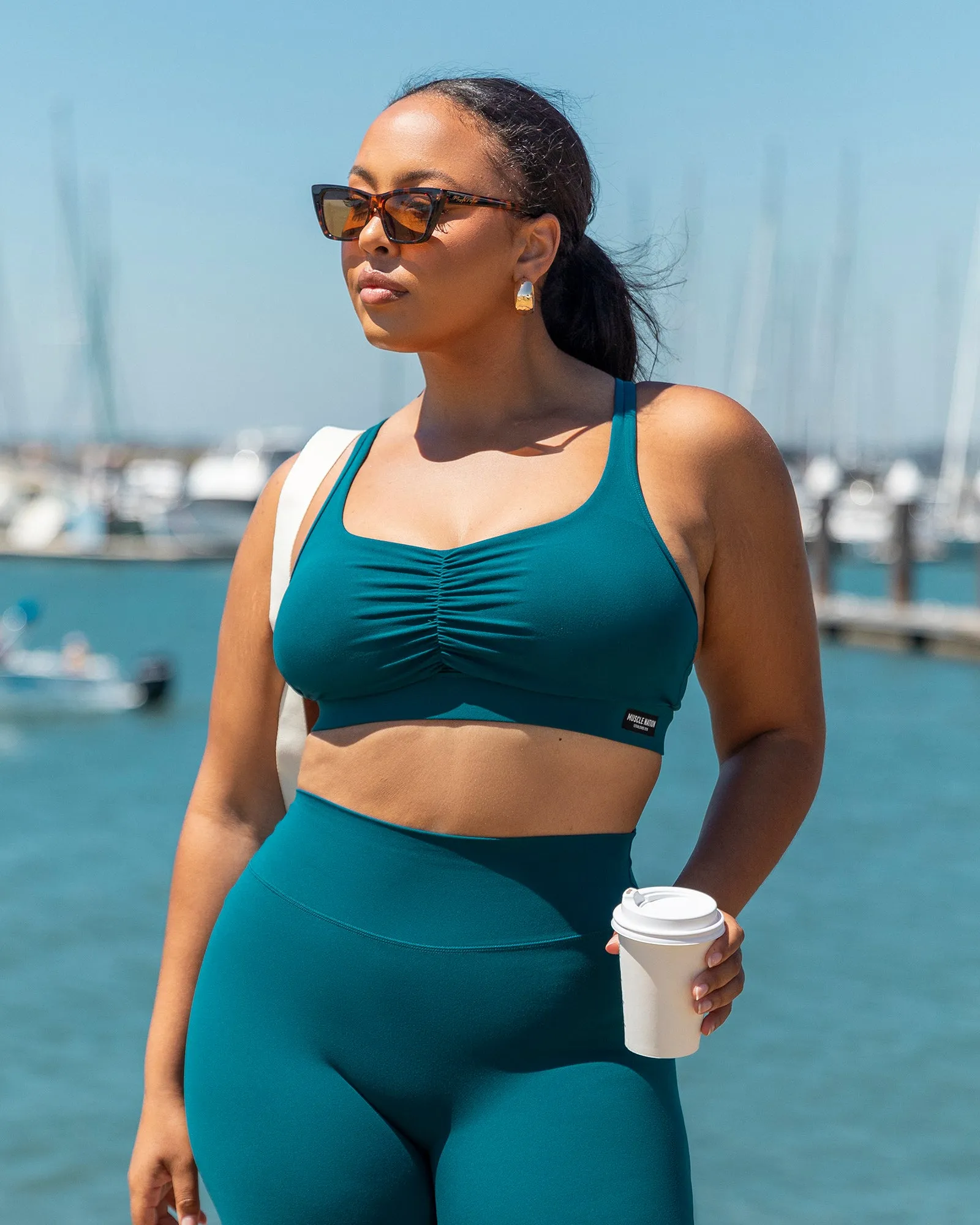 Revive Bra - Dark Marine sold by Muscle Nation