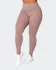 Signature Scrunch Ankle Length Leggings - Praline sold by Muscle Nation