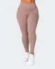 Signature Scrunch Ankle Length Leggings - Praline sold by Muscle Nation
