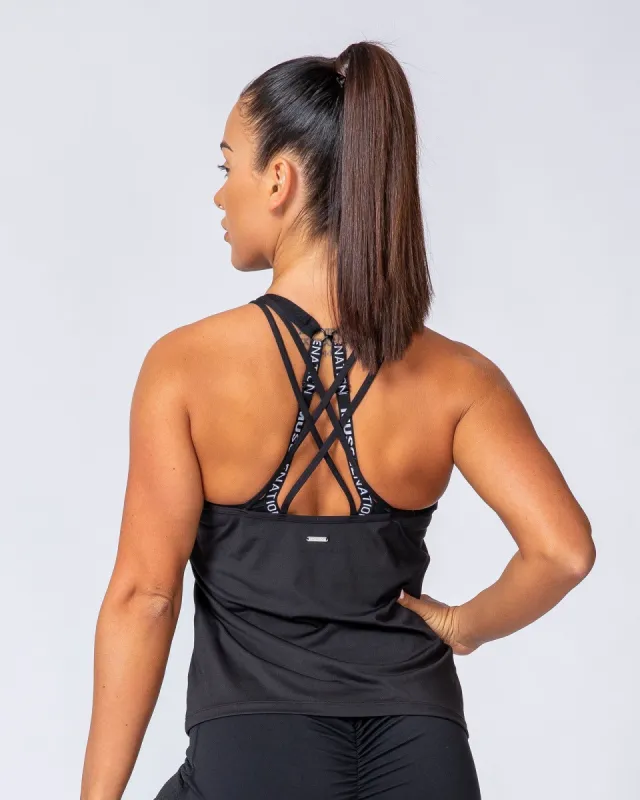 AMRAP Tank - Black sold by Muscle Nation