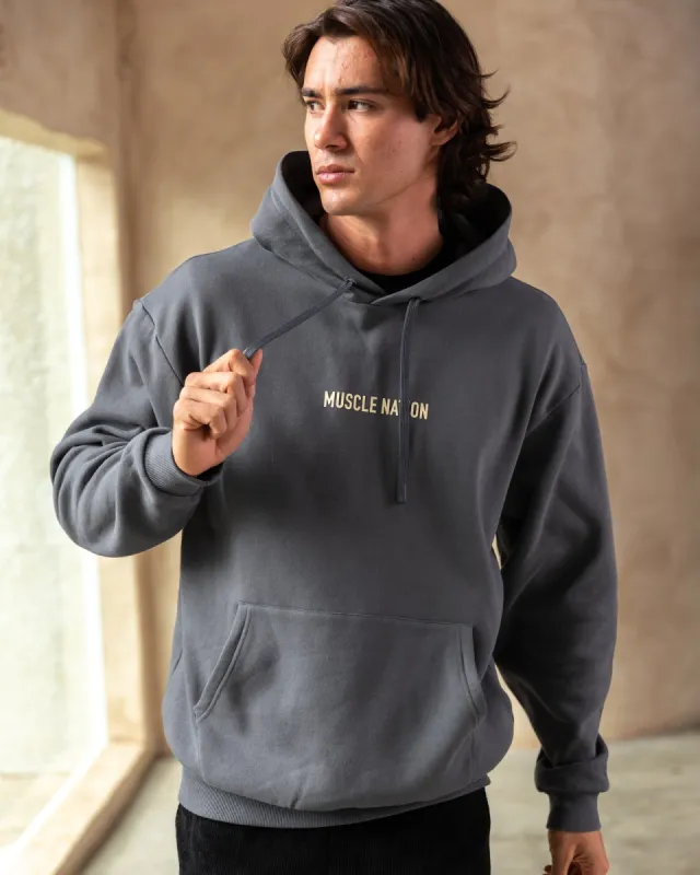 Fundamental Oversized Hoodie - Tornado sold by Muscle Nation