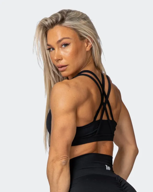 Classic Bra - Black sold by Muscle Nation