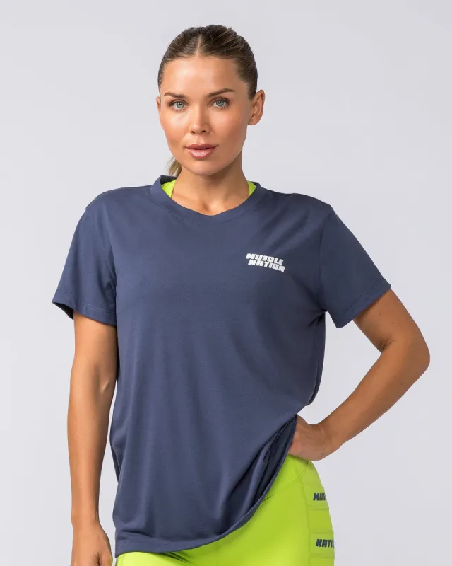 Faster Training Tee - Light Spellbound sold by Muscle Nation