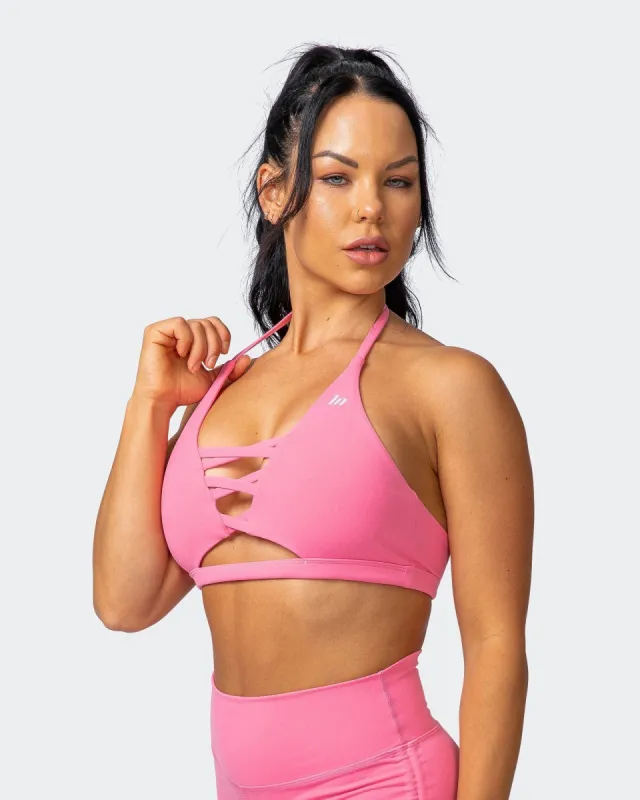Coastal Bralette - Pink Lemonade sold by Muscle Nation