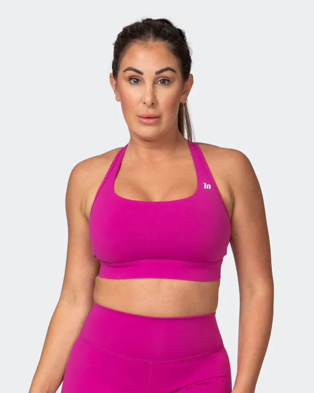 Brace Yourself Bra - Neon Grape sold by Muscle Nation