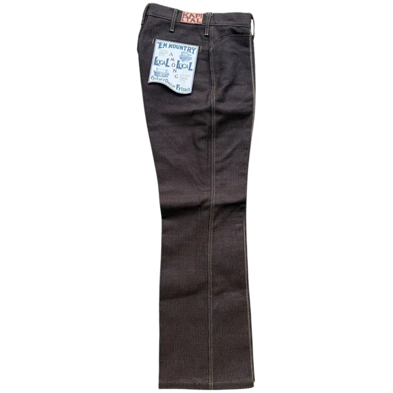 Kapital Century Denim 5P Frisko No. 5+S (Kakishibu) made by Kapital