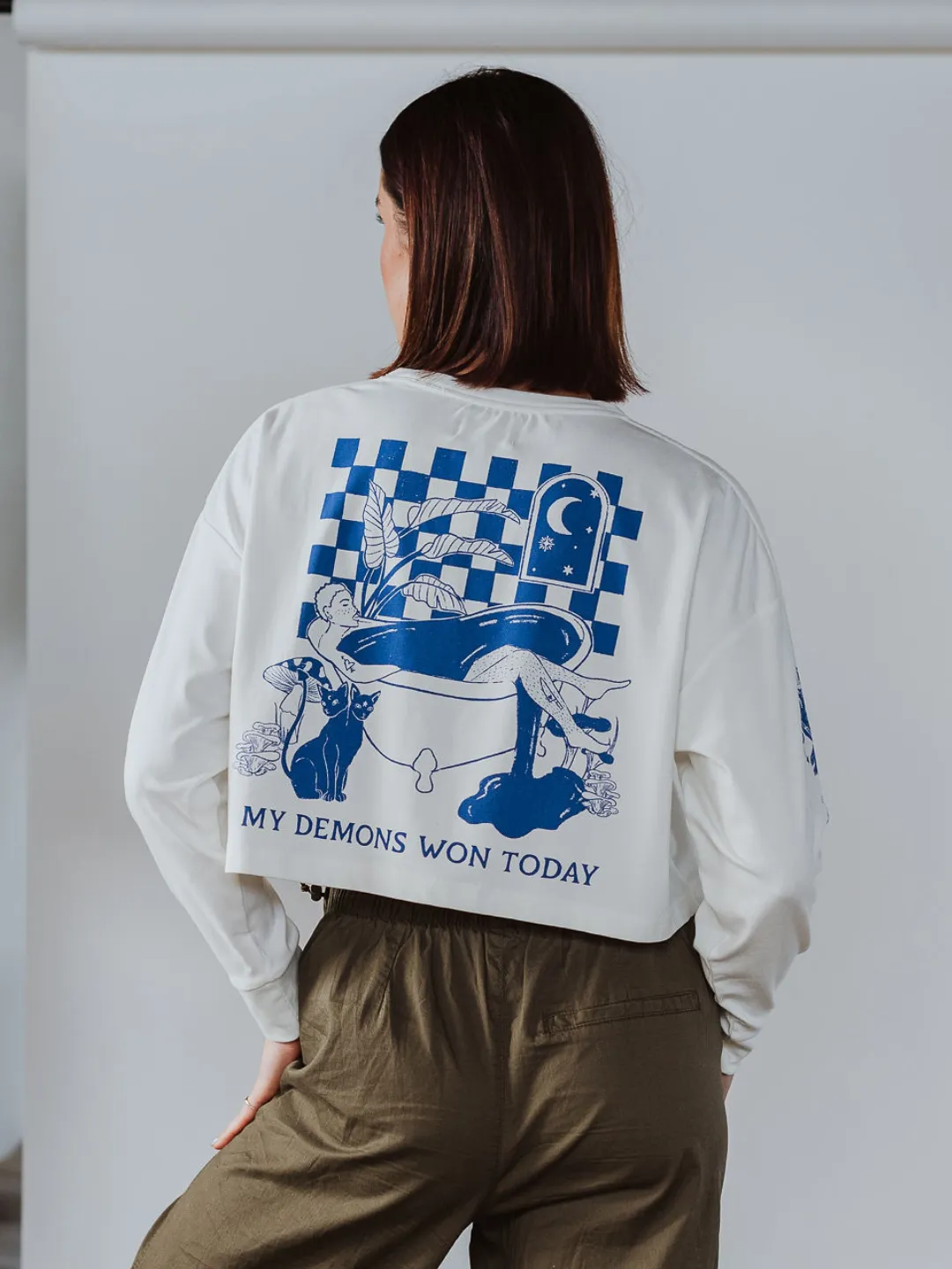 My Demons Bamboo Long Sleeve sold by Octopied Mind product image thumbnail 4