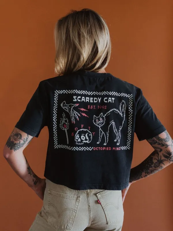 Scaredy Cat T-Shirt sold by Octopied Mind