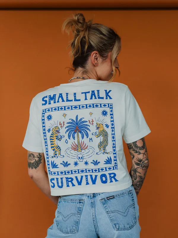 Small Talk Survivor T-Shirt sold by Octopied Mind