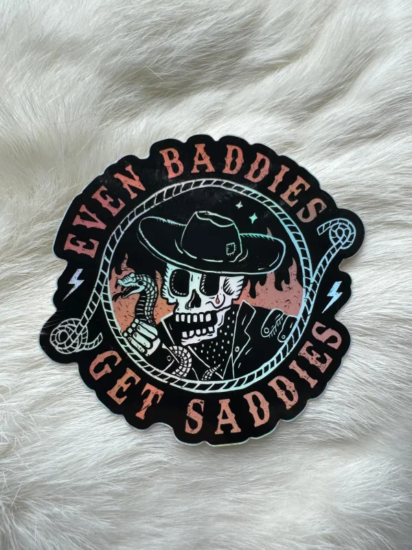 Even Baddies Sticker made by Octopied Mind