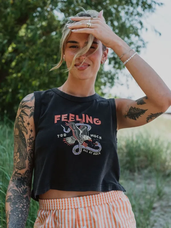 Feeling Too Much Tank sold by Octopied Mind