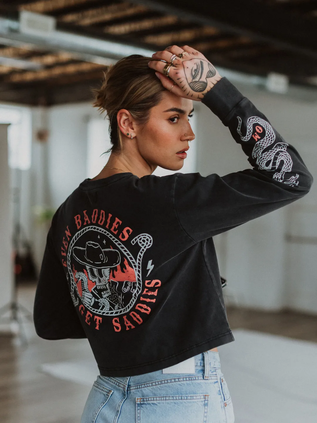 Even Baddies Long Sleeve sold by Octopied Mind product image thumbnail 3