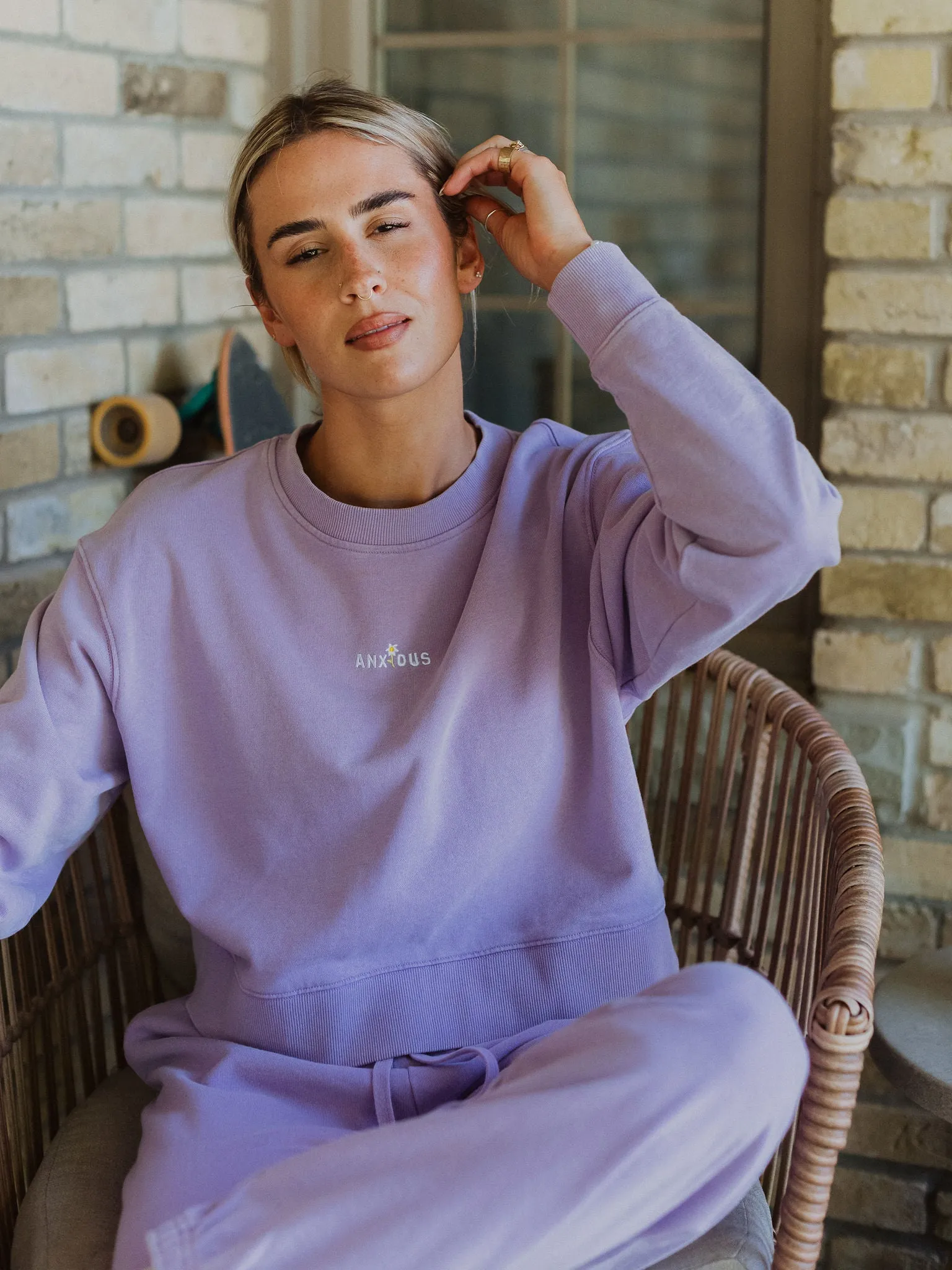 Anxious Sweater sold by Octopied Mind product image thumbnail 2