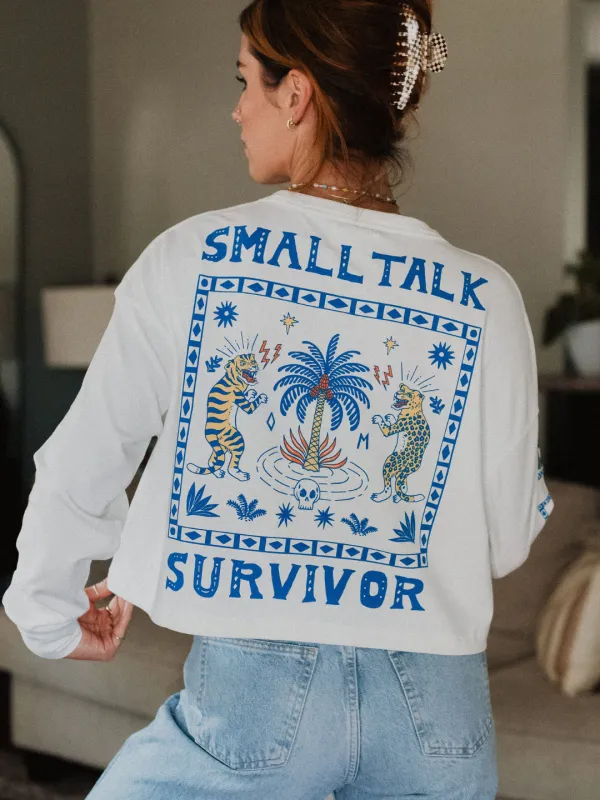 Small Talk Survivor Long Sleeve sold by Octopied Mind
