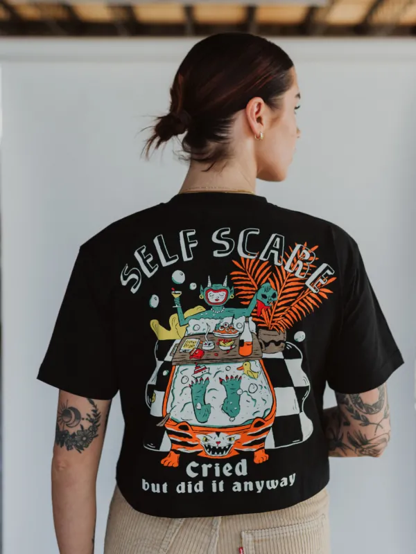 Self Scare T-Shirt sold by Octopied Mind