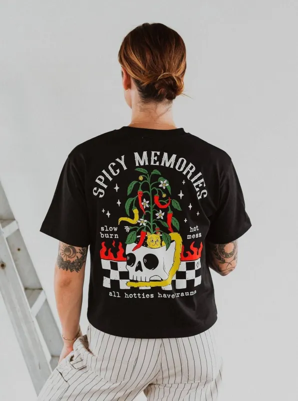 Spicy Memories T-Shirt sold by Octopied Mind