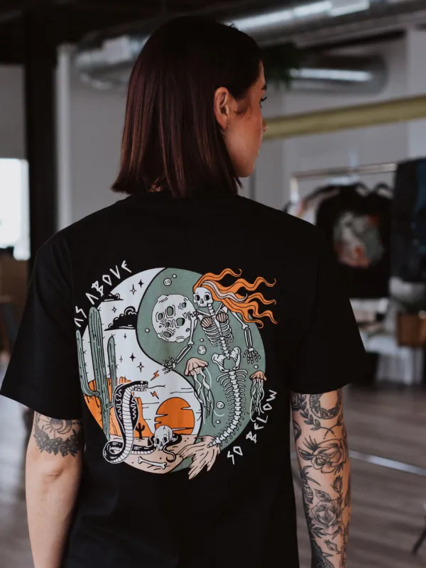 As Above So Below T-Shirt sold by Octopied Mind